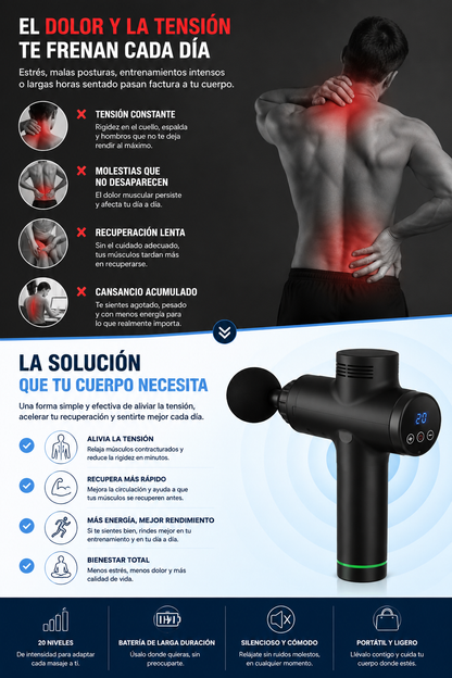 Masajeador para Alivio Muscular